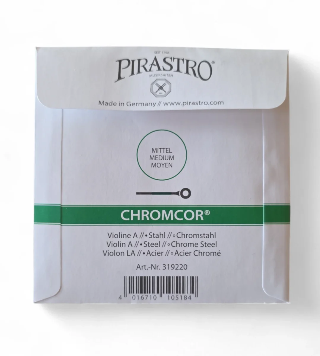 Cuerda LA p. violín, Chromcor