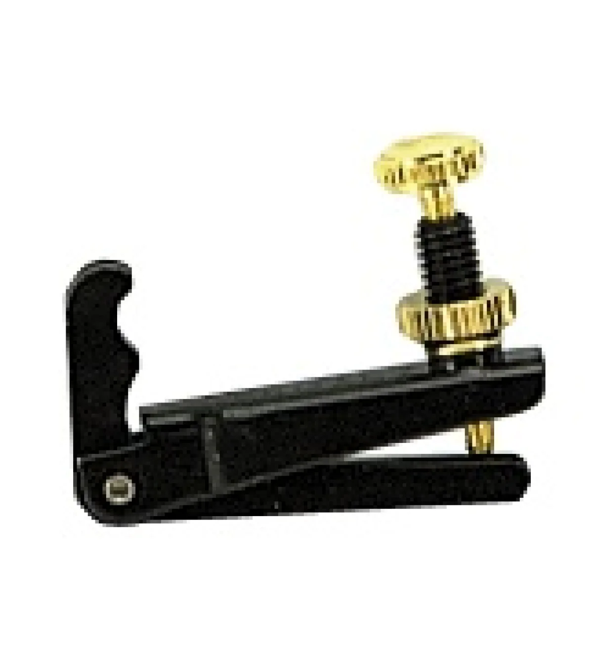 Afinador mod. Fix negro con tornillo dorado p. violín